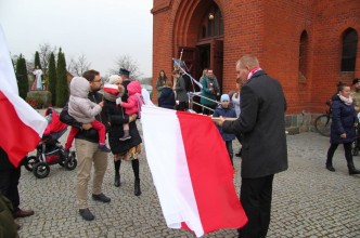 Zdjęcie nr 1 do galerii: Obchody 100. Rocznicy Odzyskania Niepodległości w Gminie Tuchomie