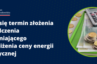 Zdjęcie do: Zbliża się termin złożenia oświadczenia uprawniającego do obniżenia ceny energii elektrycznej