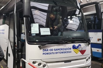 Zdjęcie do: Przekazanie autobusu dla Gminy Koropiec w Ukrainie.