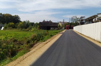 Zdjęcie do: Ulica Łąkowa w Tuchomiu przebudowana