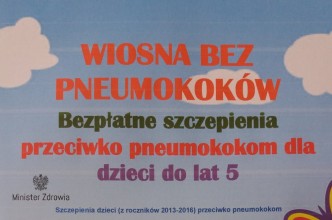 Zdjęcie do: Wiosna bez pneumokoków