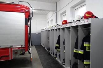 Zdjęcie do: Nowe szafki w remizie OSP Tuchomie
