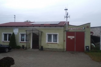 Zdjęcie do: Ochrona, poprawa i odnowa stanu środowiska przyrodniczego poprzez montaż instalacji fotowoltaicznej i pompy ciepła w budynku OSP Tuchomko
