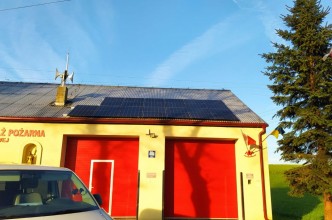 Zdjęcie do: Instalacja fotowoltaiczna na budynku remizy OSP w Trzebiatkowej