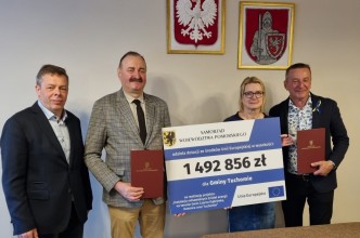 Zdjęcie do: Gościliśmy Wicemarszałka Województwa Pomorskiego i Przewodniczącego Sejmiku.