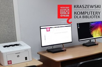 Zdjęcie do: Kraszewski. Komputery dla bibliotek 2020