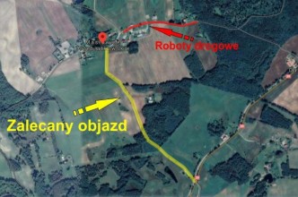 Zdjęcie do: Roboty drogowe w Masłowicach Trzebiatkowskich