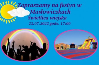Zdjęcie nr 1 do galerii: Festyn w Masłowiczkach