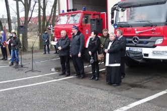 Zdjęcie do: Odsłonięcie tablicy pamiątkowej w hołdzie strażakom