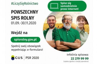 Zdjęcie do: W całej Polsce właśnie rozpoczyna się Powszechny Spis Rolny
