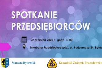 Zdjęcie do: Spotkanie przedsiębiorców z powiatu bytowskiego