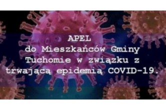 Zdjęcie do: APEL
do Mieszkańców Gminy Tuchomie w związku z trwającą epidemią COVID-19.