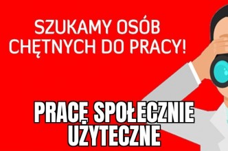Zdjęcie do: Gmina Tuchomie poszukuje osób chętnych do wykonywania prac społecznie użytecznych.