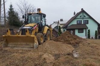 Zdjęcie do: Budowa sieci wod–kan na terenie gminy Tuchomie
