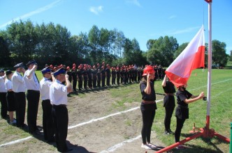 Zdjęcie nr 1 do galerii: Zawody sportowo-pożarnicze